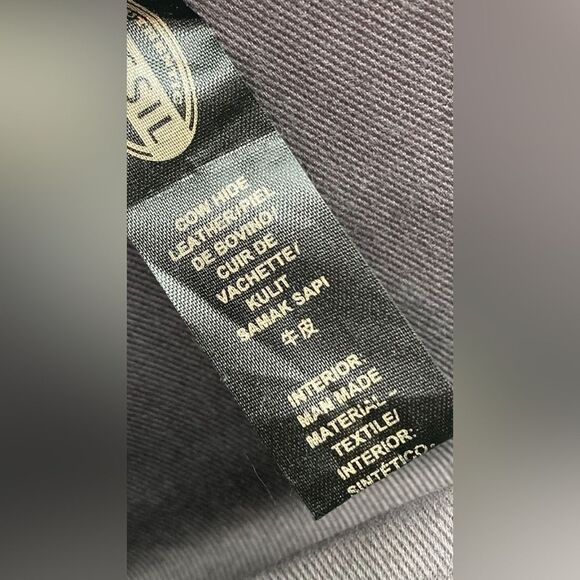 Fossil Multifunction Wallet Red Leather Zippered Trifold Gray Interior EUC - Picture 10 of 16